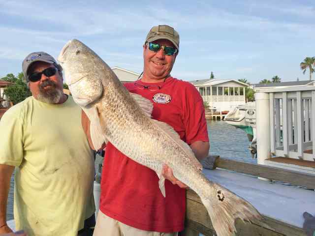 Floyd Robbins Port Isabel, Long Island Village41&quot; redfish CPR