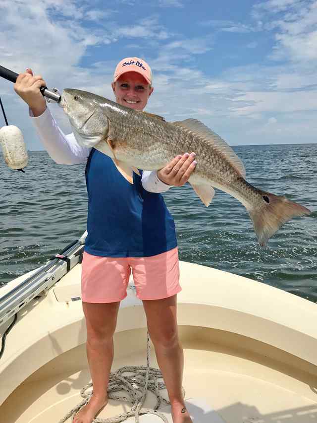 Tyler Cowart Sabine Pass - 31" personal best red! CPR