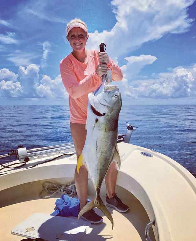 Lauren Deaver Sabine Pass - 35 lb jack CPR