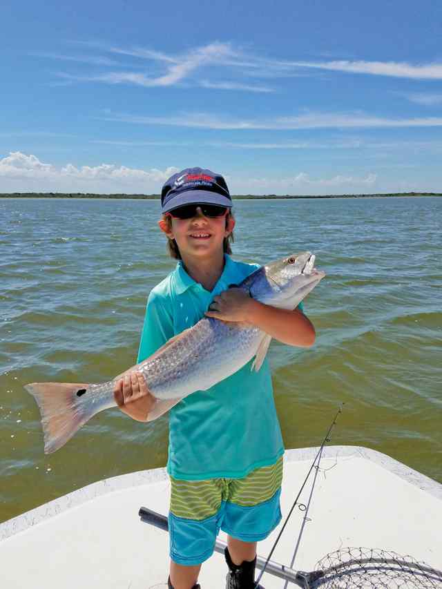 Everardo Gonzalez Port Mansfield - 26" first redfish!