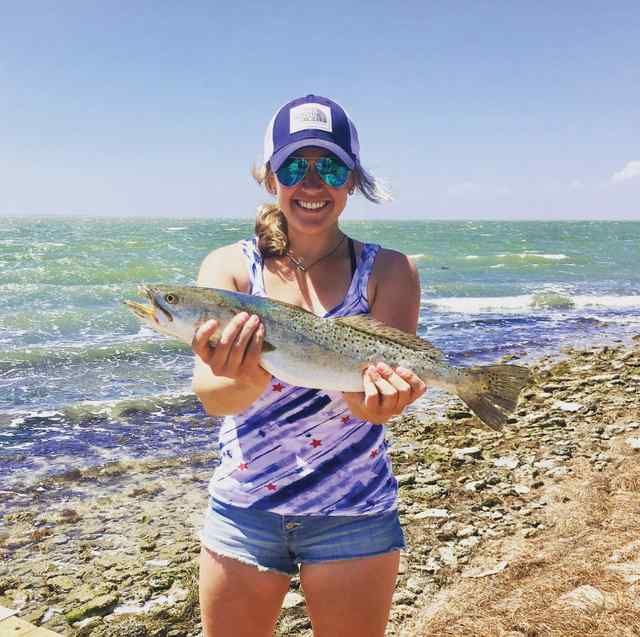 Lindsay Parrish Lower Laguna Madre - 24" trout