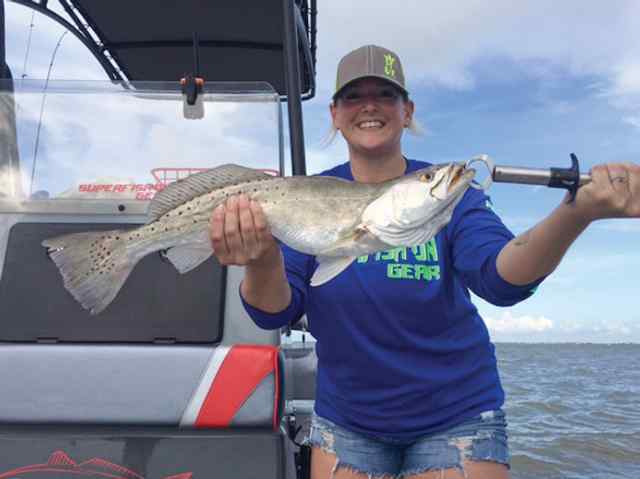 Diane Perkins Matagorda East Bay - 25" trout