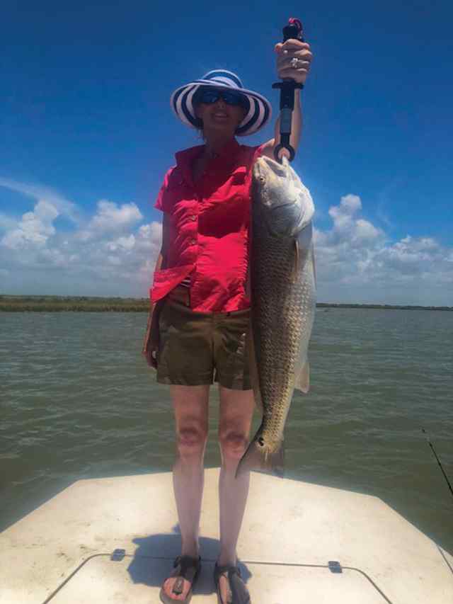 Bonnie Kemnitz Welders Flats - 30" redfish