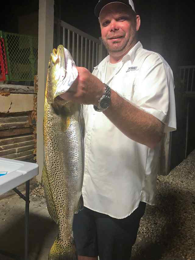 Brad Korzekwa Upper Laguna Madre - 26" speckled trout