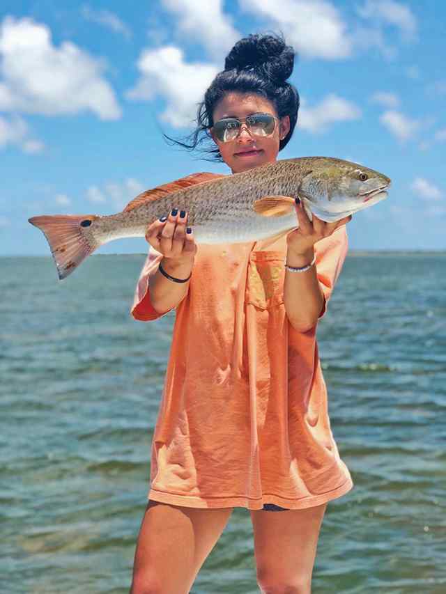 Faith Roberson Shoalwater Bay - 25" redfish