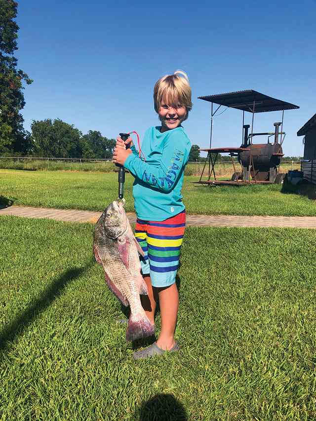Luke Andel East Matagorda Bay - 27" 10.15 lb black drum