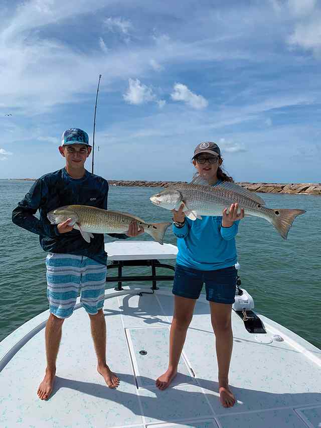 Dustin Holland & Kinsey Faltysek POC - 37" & 41" bull reds, CPR