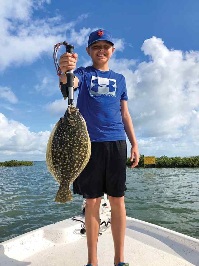Ryan Santana Aransas Bay - first flounder!