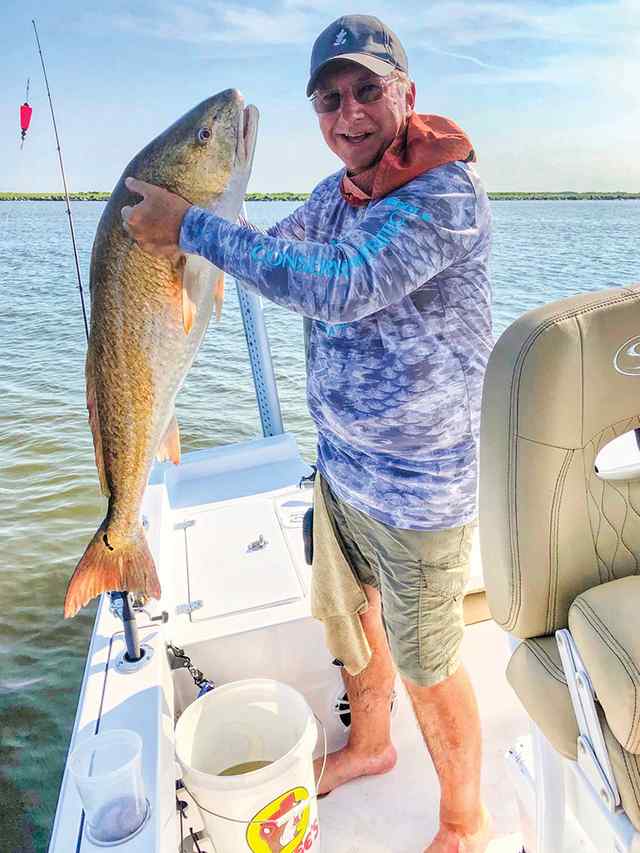 John Trahan Rockefeller Refuge - 48" personal best red!