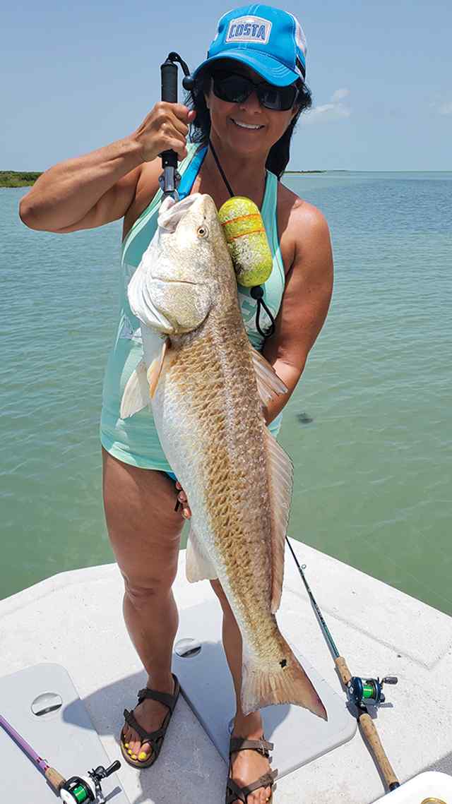 Karol Blake Rockport - 35.5" redfish