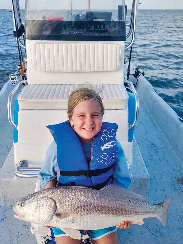 Emily Friesenhahn Rockport - 32" redfish CPR