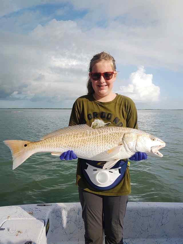 Kaylie Friesenhahn Rockport - 34" redfish CPR