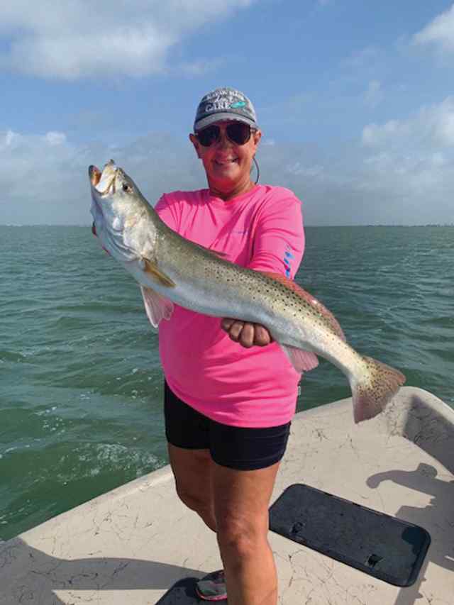 Angela Harvard Port Aransas - trout