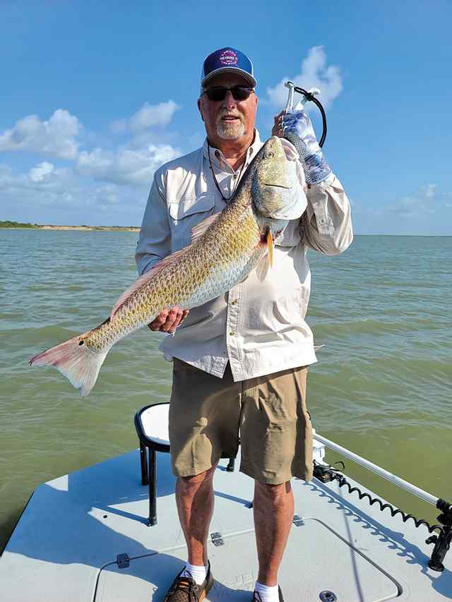 TJ Walker Copano Bay - 34" redfish