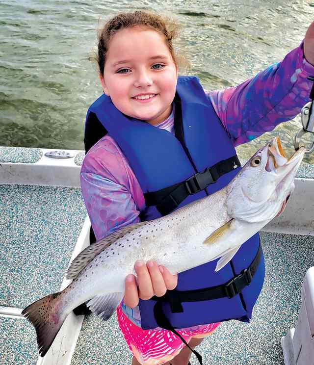 MaKayla Pittman West Galveston Bay - trout