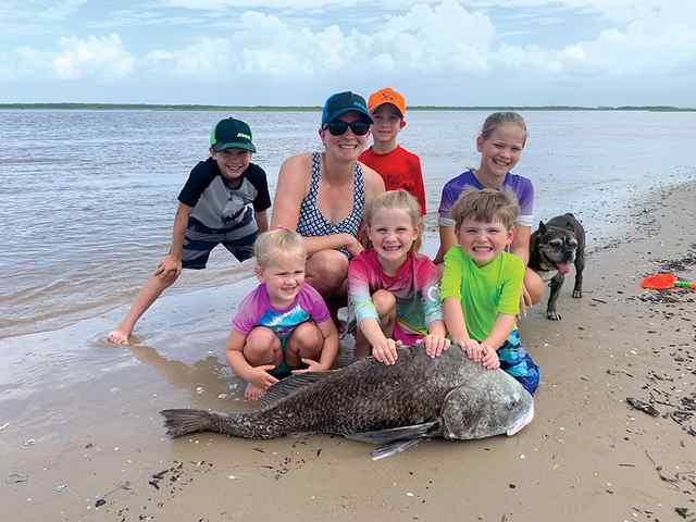 Carrie Schoeffler & family Sargent - 41" black drum CPR