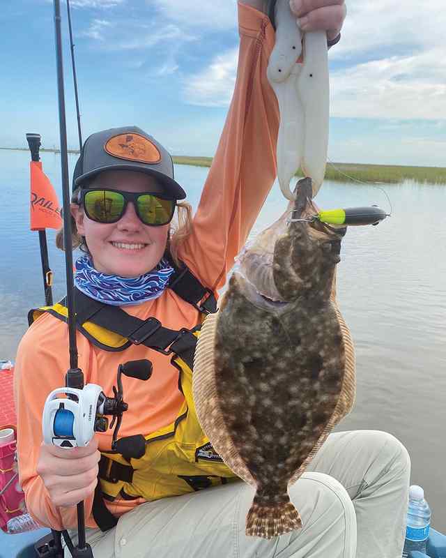 Meredith Coffey Freeport - 17" flounder