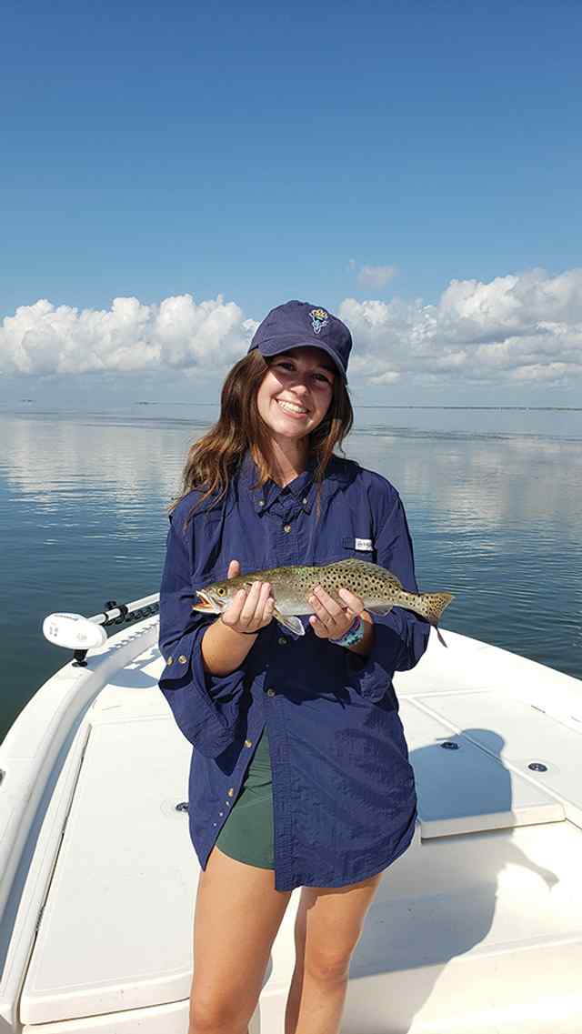 Katherine Dugan Laguna Madre - 18" trout