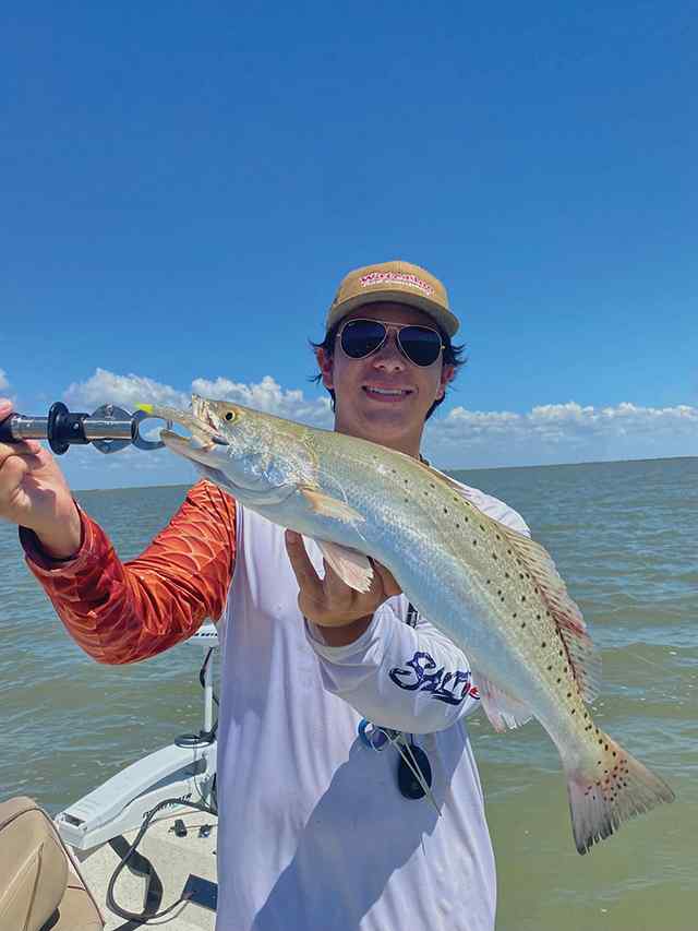 Harrison Lee Matagorda Bay - trout CPR
