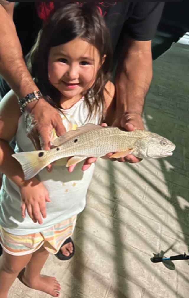 Vivienne Simmons Portland - first redfish!