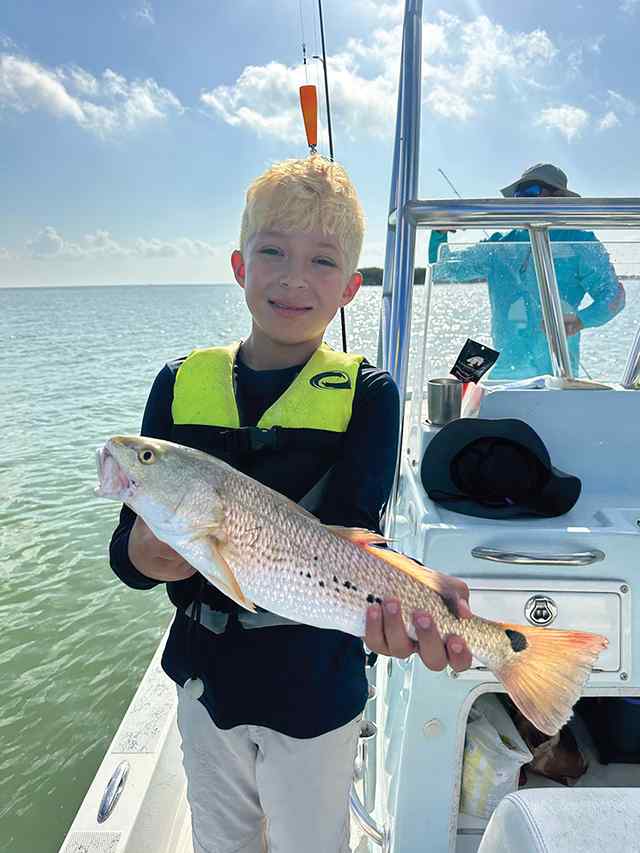 Ian Chavarria Port Mansfield - redfish