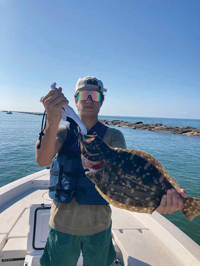 Luke Cody Galveston Bay - 5 lb flounder