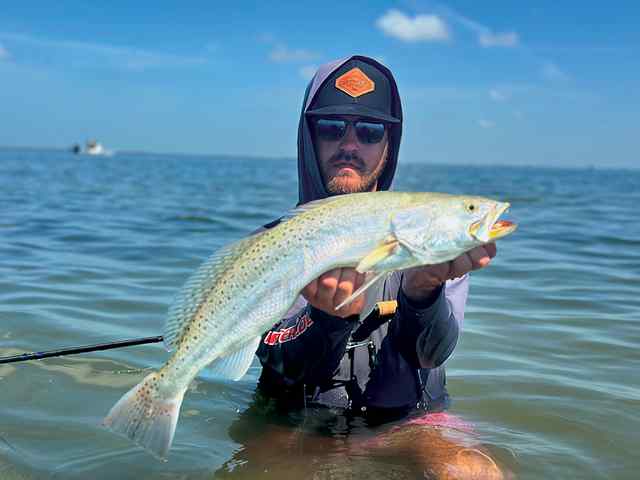 Sam Hughston Port Mansfield - 26" trout