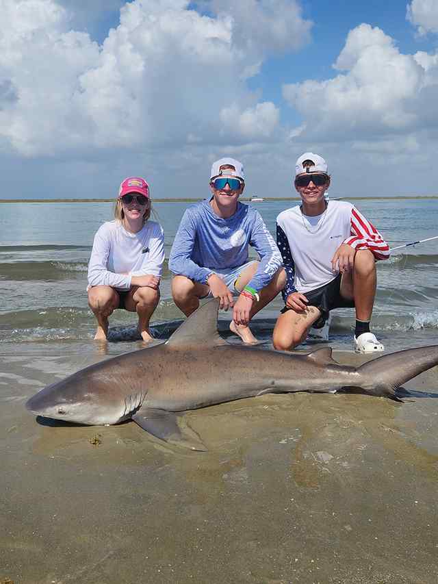 Kathryn Trotti San Luis Pass - 5' bull shark CPR