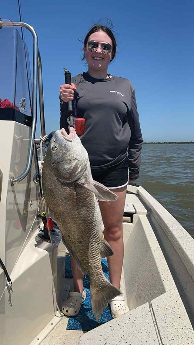 Krystal Kucera West Matagorda -  black drum