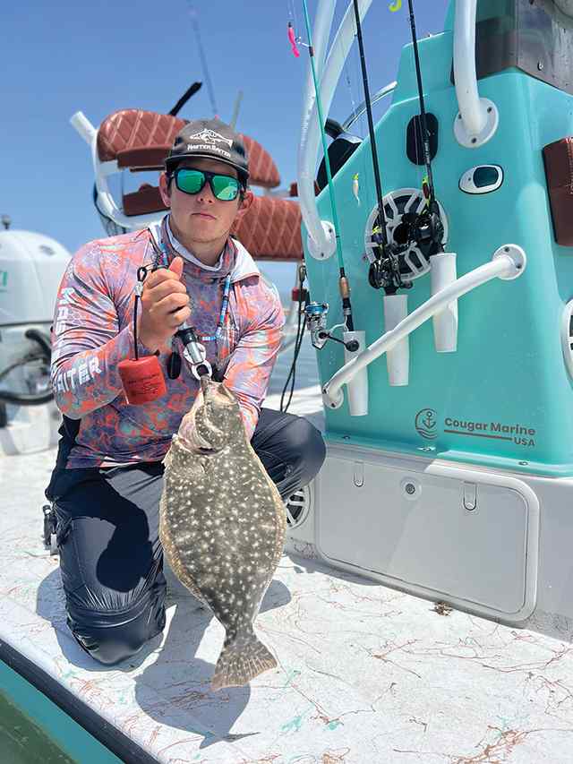 Arturo Serna Port Mansfield - 20" flounder