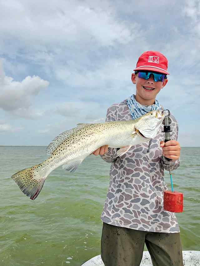 Clayton Vielock 26.5" personal best trout!
