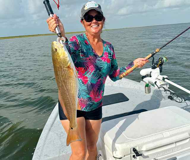 Kim Hall POC - redfish