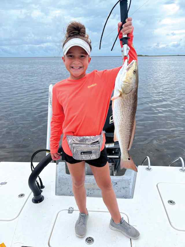 Bethany Matula Shoalwater Bay - 27.75" redfish