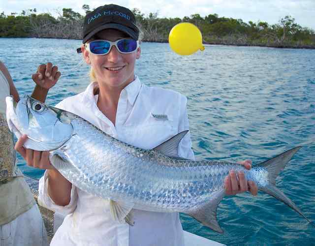 Chealsea Altinger San Pedo, Ambergrise - tarpon