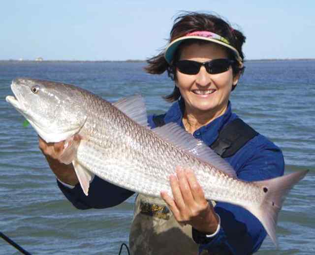 Debbie Fougerat Redfish Bay - 27.25 red CPR