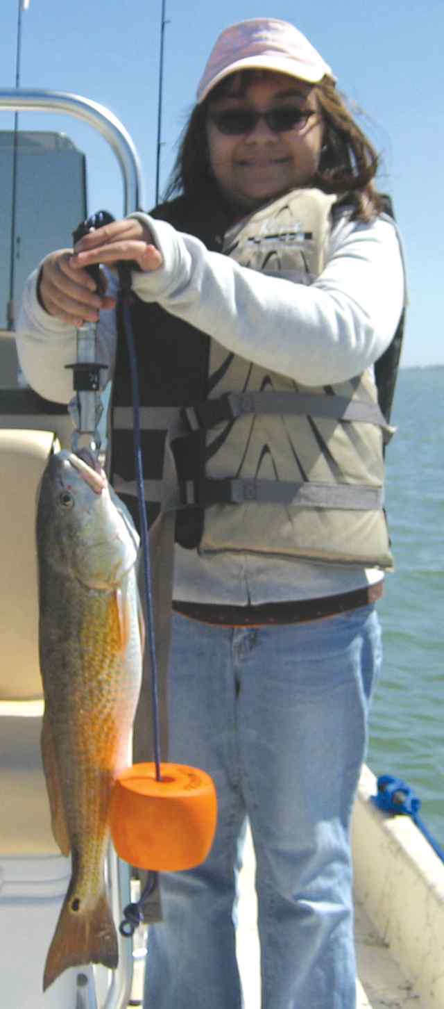 Adriana Cabrera West Galveston Bay - 22” red