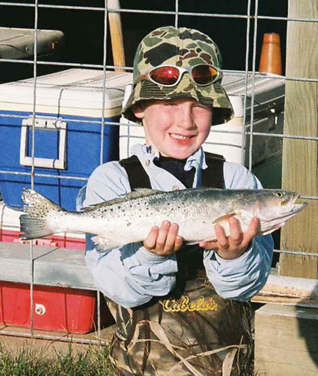 Tyler Gless San Antonio Bay - trout