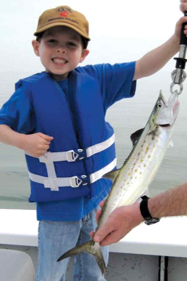 Jake Townsend Spanish mackerel CPR