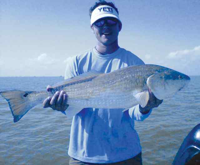 Glenn Brown Corpus Christi Bay35.5&quot; redfish