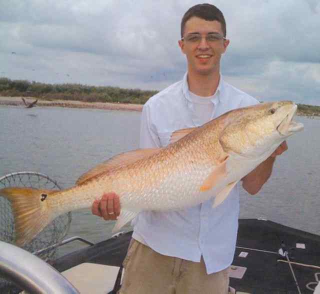 Michael Castner 37&quot; 25.2lb redfish