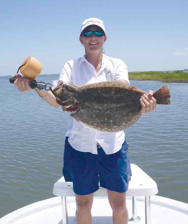 Loma De Sha Ace's Hole22&quot; flounder