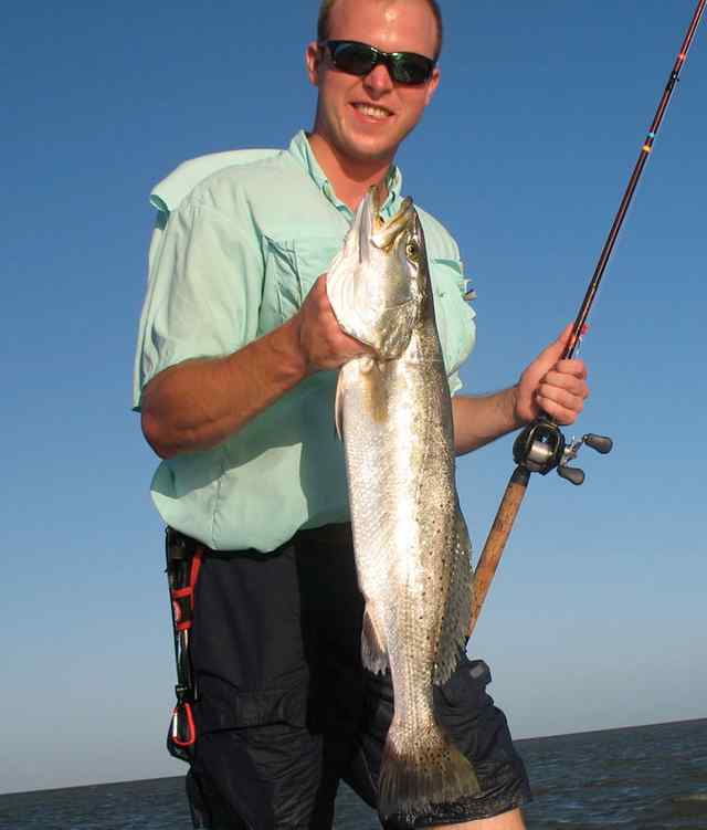 Dylan Friesenhahn speckled trout