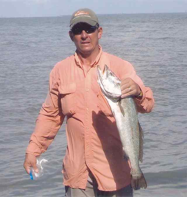 Johnny Guzman Nueces Bay28.25&quot; trout