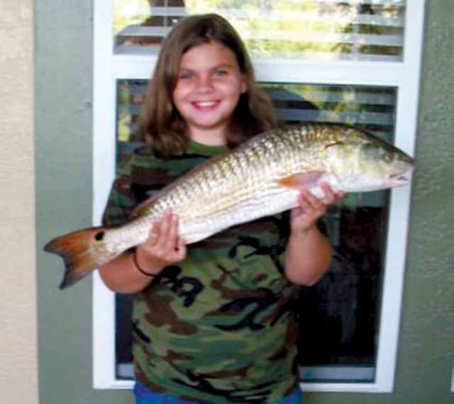 Natalie Lloyd Mitchell's Cut23&quot; redfish