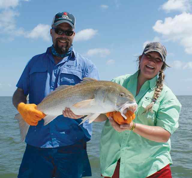 Kayla Martin Port O'Connor40+&quot; bull red