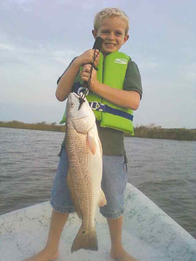 Kyle Novak Lavaca Bay26&quot; redfish