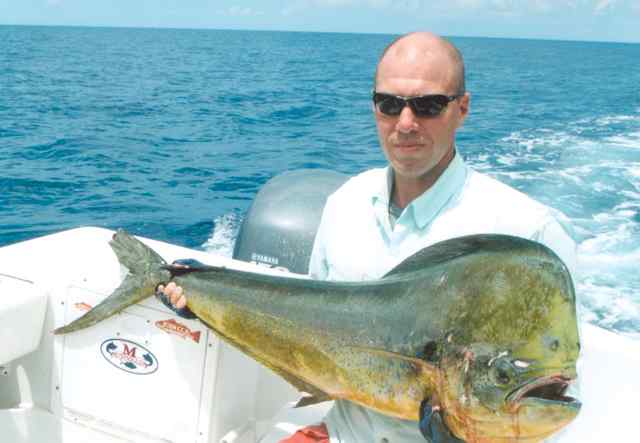 Lee Bonfiglio 35-40lb dorado