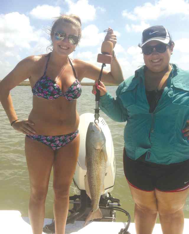 Liz Garza & Kim Chavarria San Antonio Bay27.5&quot; reds