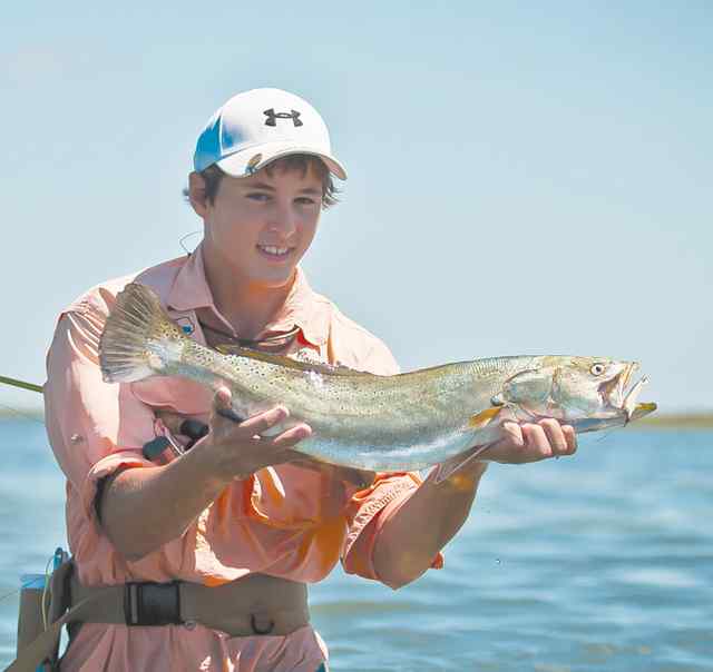 Connor Lofton Port Aransas28.5&quot; trout