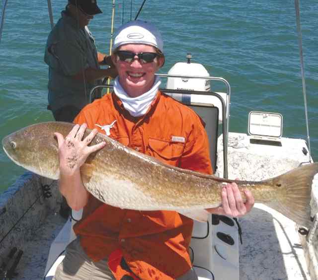 Chad Marrs Port O'Connor44&quot; bull red